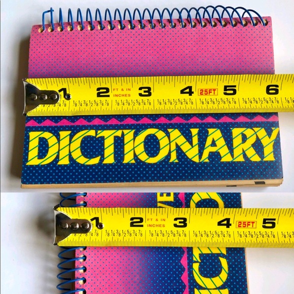 WEBSTER’S DICTIONARY Compact Spiral Pocket Version VINTAGE - Picture 8 of 13
